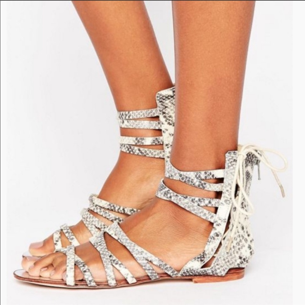 Free people Juliette Wrap Sandals